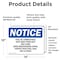 Signmission Fuel Oil Combustible Keep Away From Heat, 14 in W x Rectangle, Vinyl Decal OS-2PACK-NS-D-1014-L-12932 - alternate 5